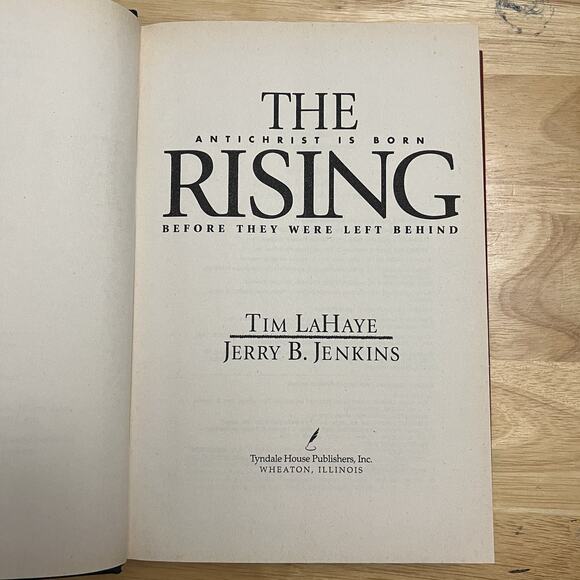 Left Behind Series Hardcover Book 13 The Rising Tim LaHaye and Jerry B Jenkins - Picture 3 of 7